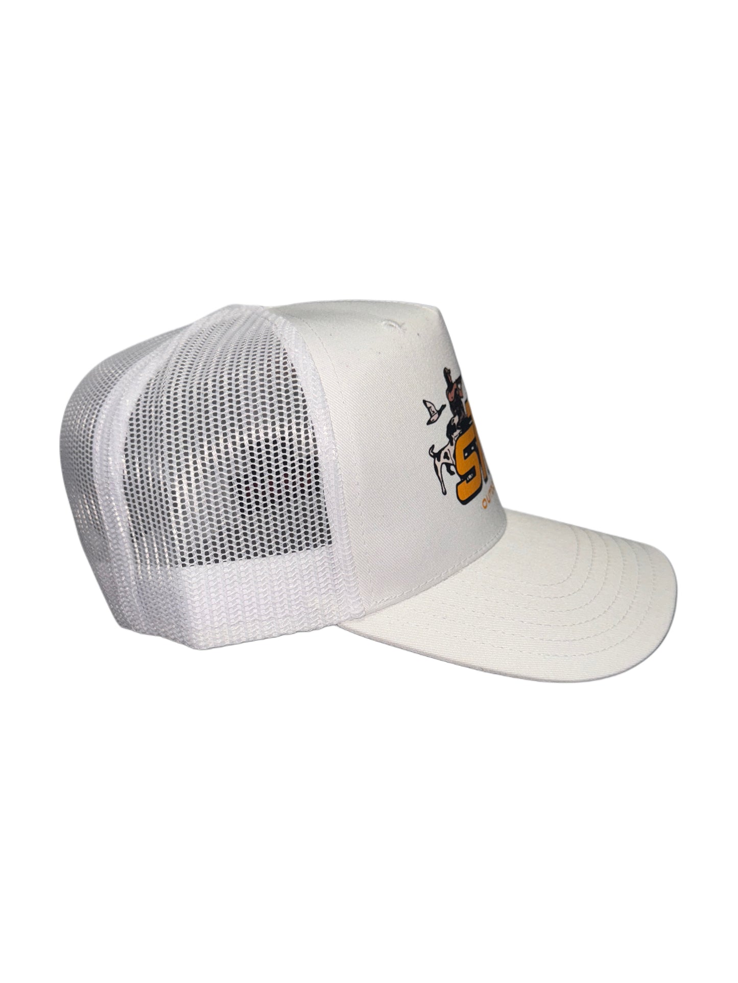 STM Outdoors Trucker Hat White / Yellow