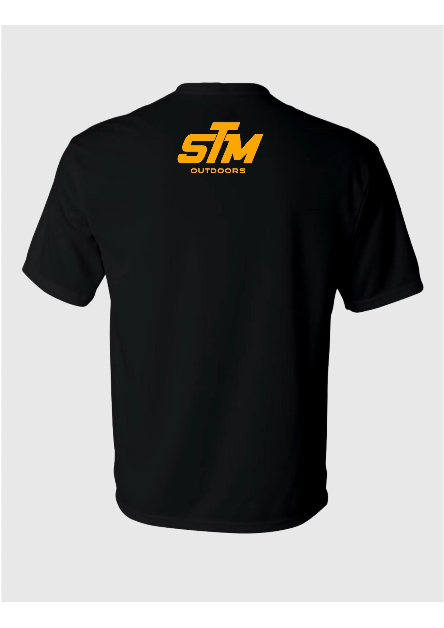 STM Outdoors Short Sleeve Performance T-Shirt - Black / Yellow
