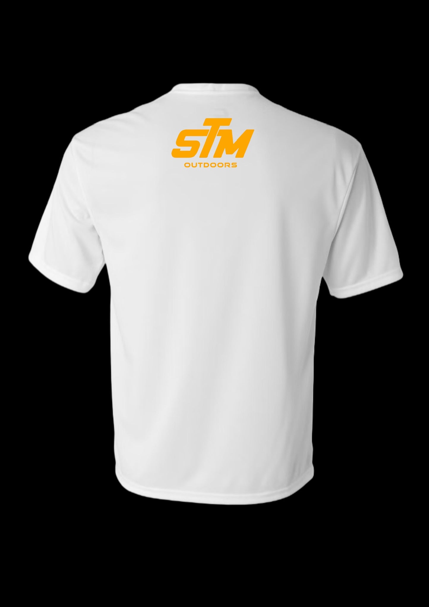 STM Outdoors Short Sleeve Performance T-Shirt - White / Yellow