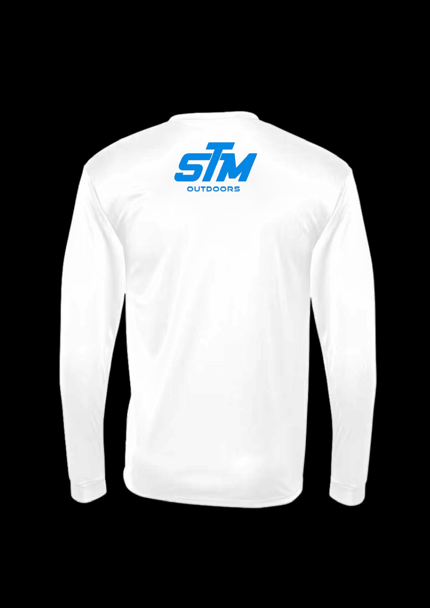 STM Outdoors Long Sleeve Performance T-Shirt - White / Blue