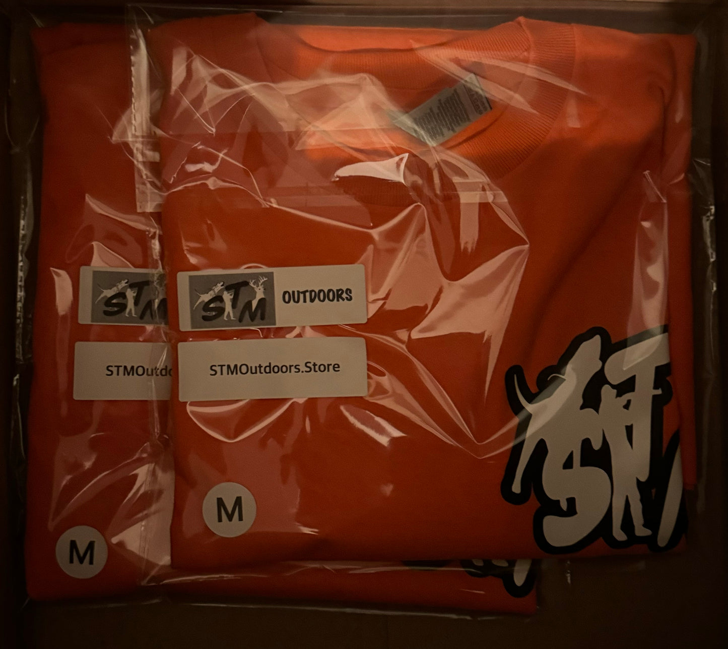 Orange STM Short Sleeve T-Shirt