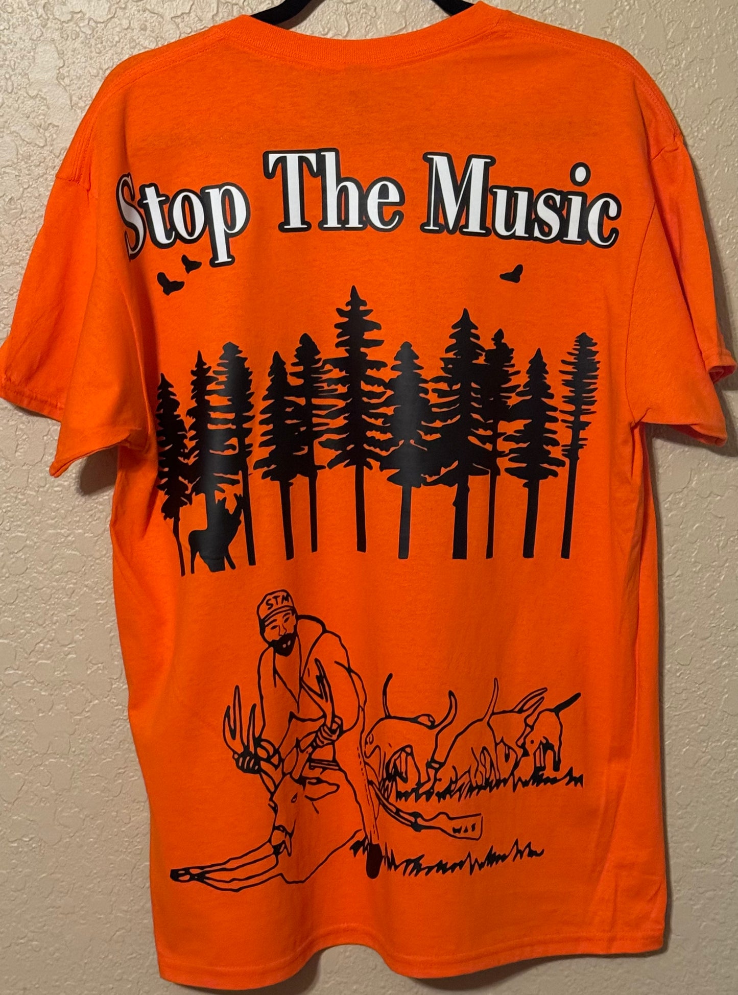 Orange STM Short Sleeve T-Shirt